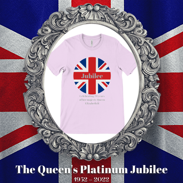 queens jubilee union jack t shirt